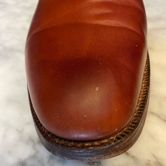 Handmade Crockett&Jones x Polo Ralph Lauren Brown Leather Desert Boots Mens 12D - Picture 11 of 15